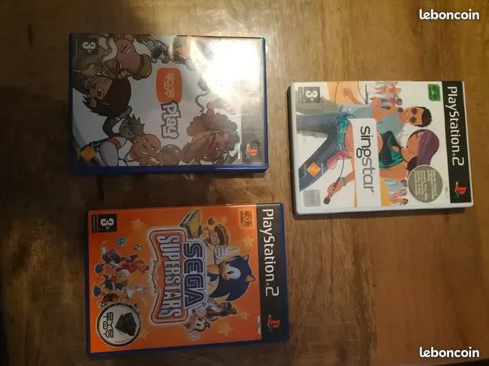 Lot De Jeux PlayStation 2 (PS2) - Genre Aventure - État Comme Neuf