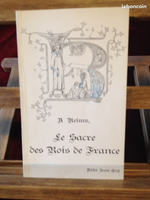 Le sacre des rois de france (autographe) (image 1)