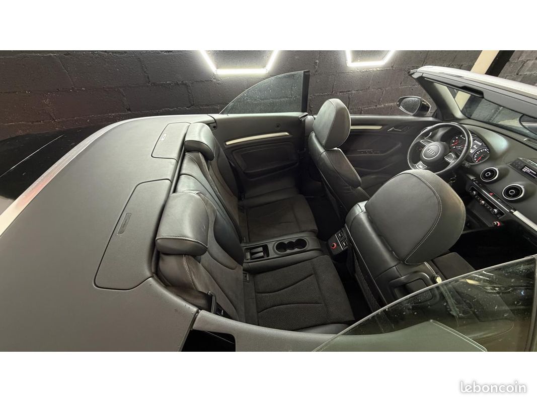 AUDI A3 Cabriolet 1.8 TFSI - 180 - BV S-Tronic 7 8V CABRIOLET S Line PHASE 1 (image 5)