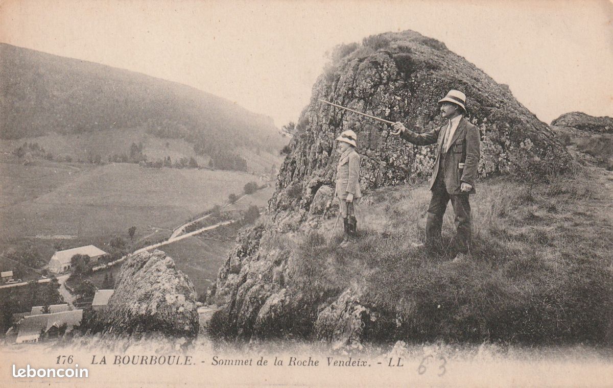Carte postale de la bourboule (image 1)