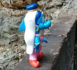 Figurine Flexible Publicitaire Vintage NOVOTEL - Dolfi Fait Du Sport (football), 1990, En PVC