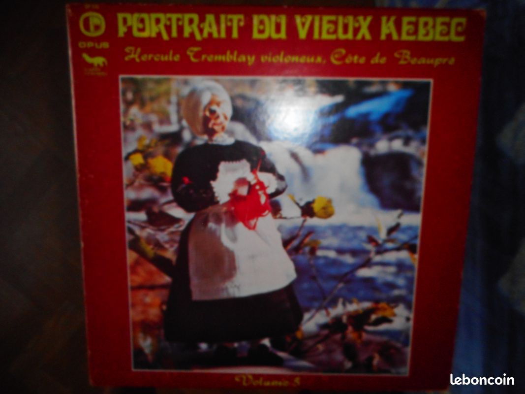 Vinyle 33t " Portrait du vieux Kebec " (image 1)