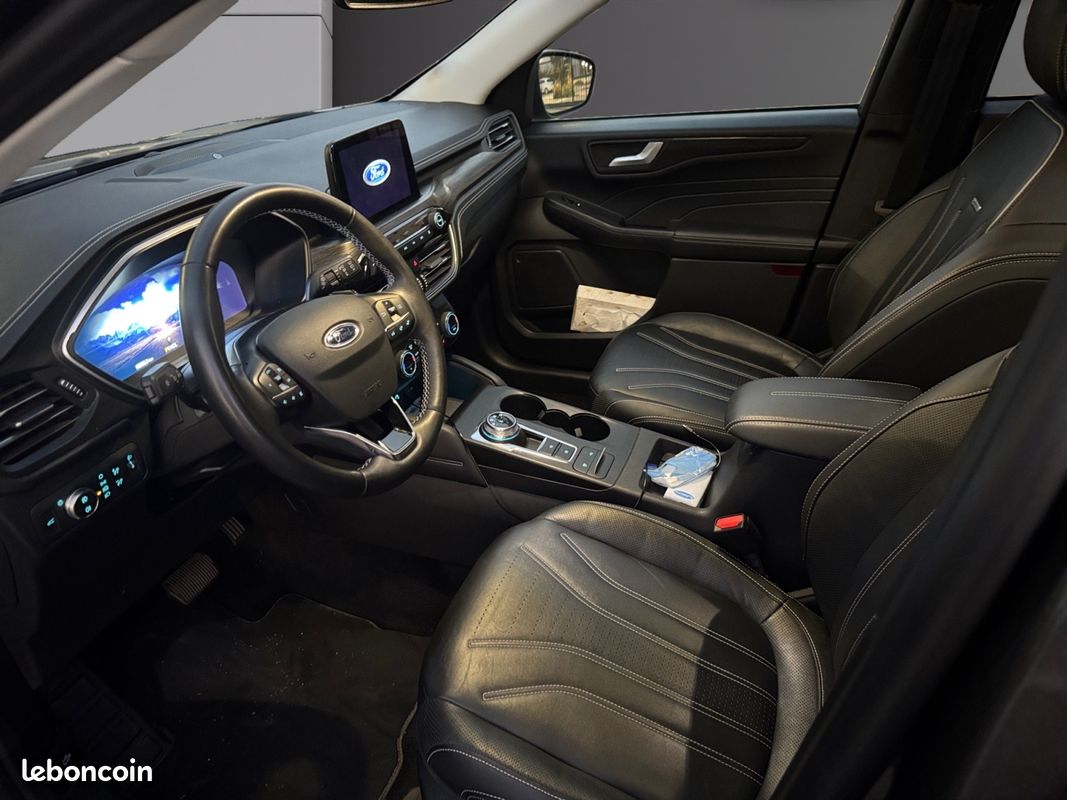 FORD KUGA 2.5 DURATEC 190 FLEXIFUEL FHEV VIGNALE POWERSHIFT Caméra de Recul I-Cockpit Garantie 12 mois (image 11)