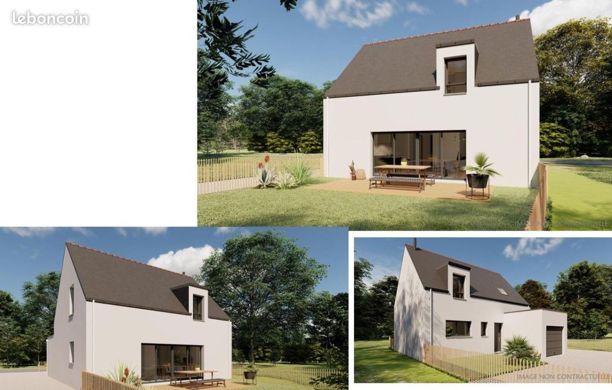 Maison 4 pièces 92 m² · à Séné · 92 m² · 368 010 €