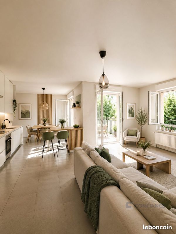 Appartement 3 pièces 62 m² · à Villeurbanne · 62 m² · 210 000 €