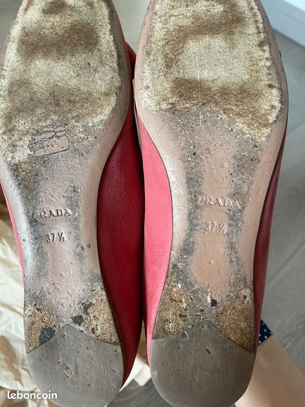 Ballerines roses Prada (image 2)
