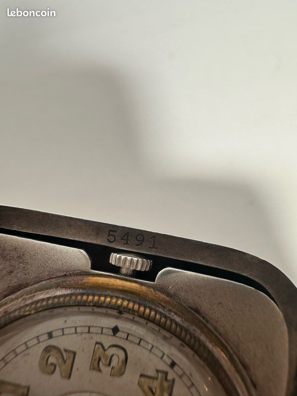 Montre de voyage en Argent massif 1930 (image 10)