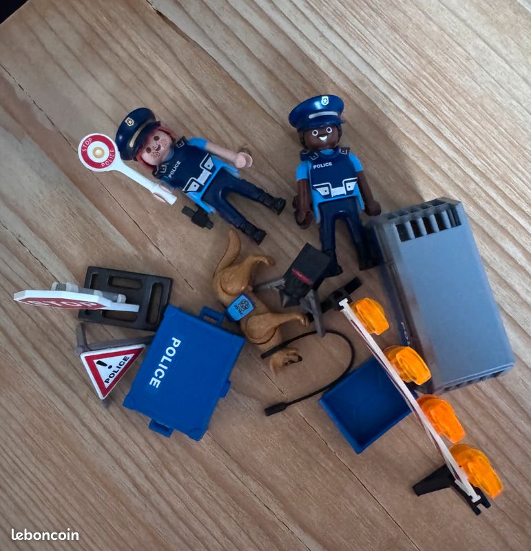 Playmobil barrage de police 6878 (image 1)