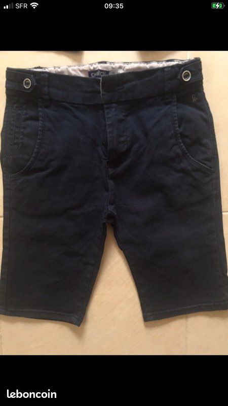 Lot de 4 bermudas Okaidi 10 ans (image 3)