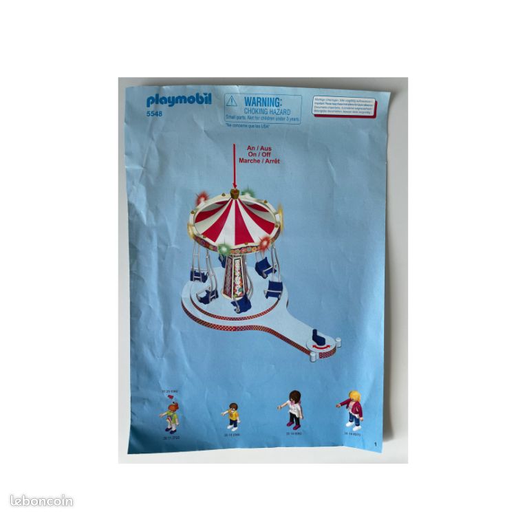 Playmobil - Summer Fun – 5548- Manège de chaises volantes (image 4)