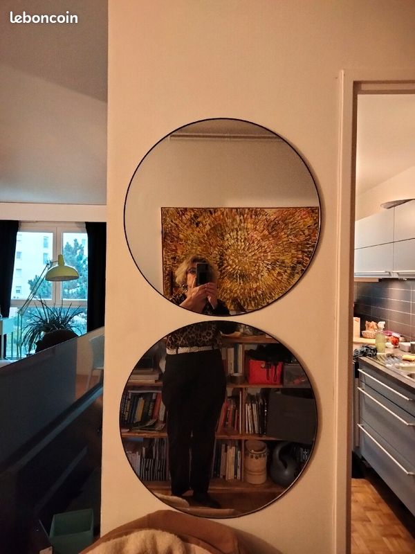 Miroir rond 55cm (image 1)