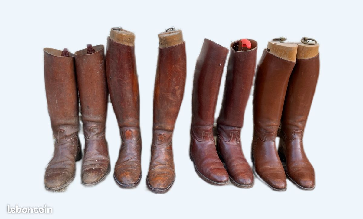 Grande Forme à Botte D'équitation Anglaise Ancienne – Bois, Pour Homme, Vintage
