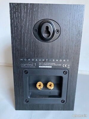 Paire d'Enceintes mordaunt – short carnival CD Musique