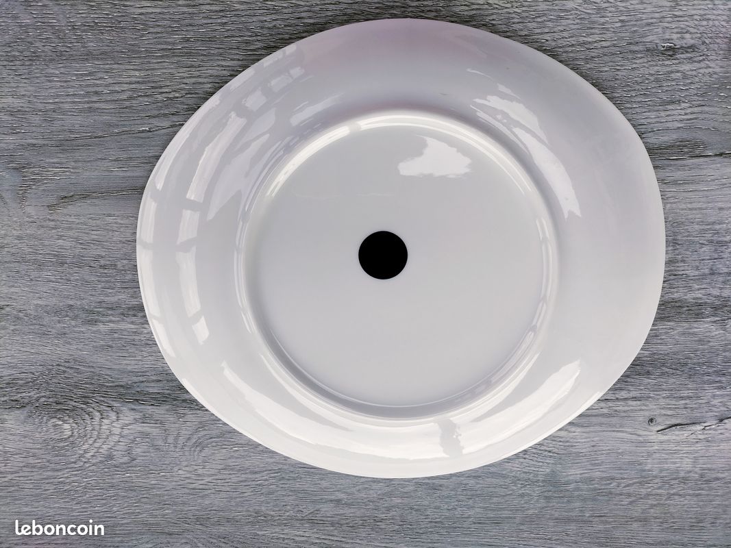 Assiette Commémorative Jeux Olympiques Albertville 1992 - Plat Ovale - Savoie - Années 90 - France
