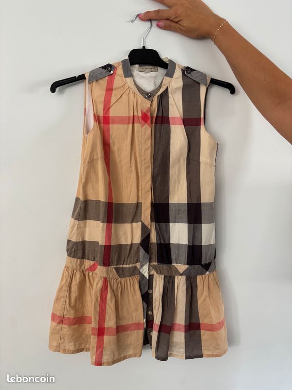Robe fille Burberry Vêtements