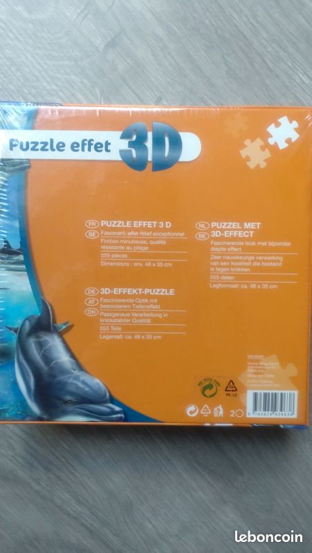 Puzzle 3D Dauphin (image 2)