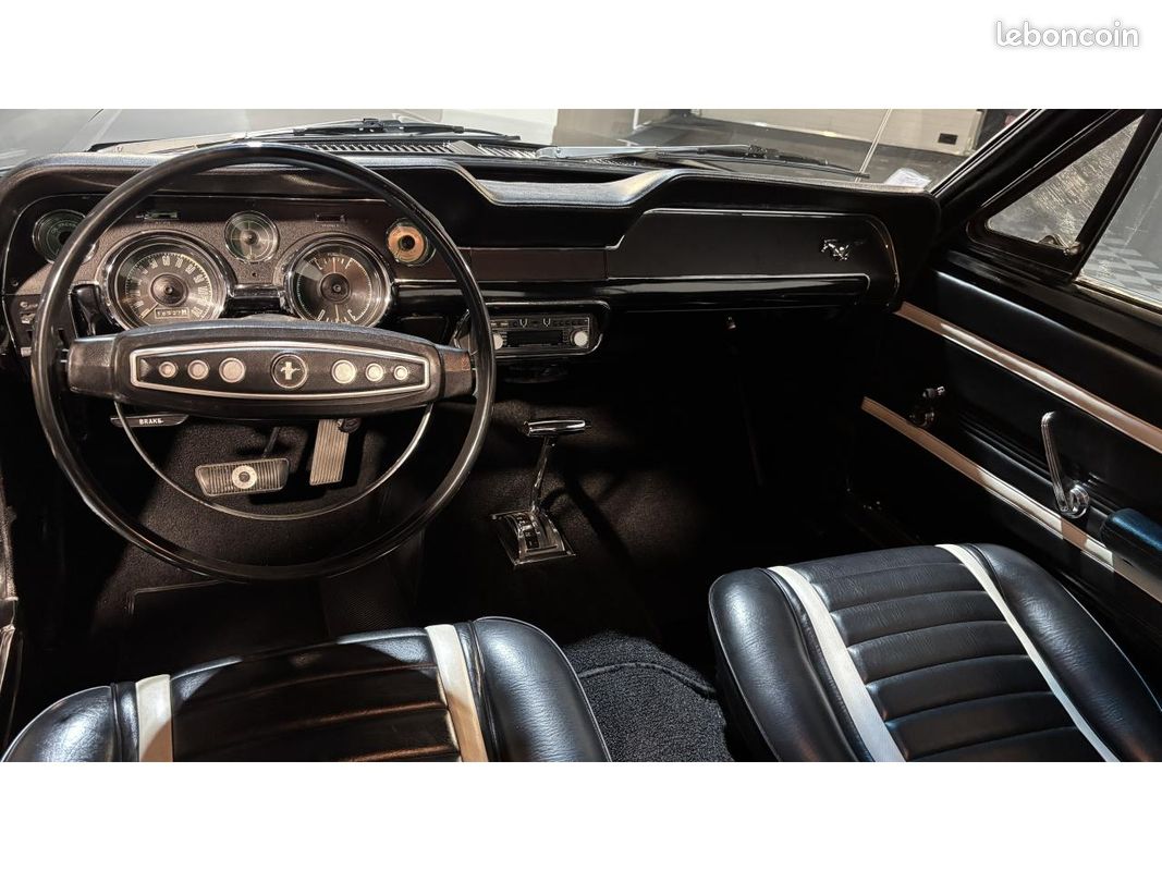 FORD MUSTANG Coupé v8 289ci 1968 - Entièrement restaurée (image 8)