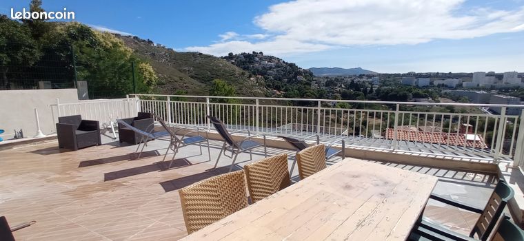 Maison avec terrasse proche du port de L'Estaque