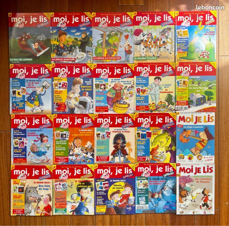 Lot 20 livres moi je lis (image 1)