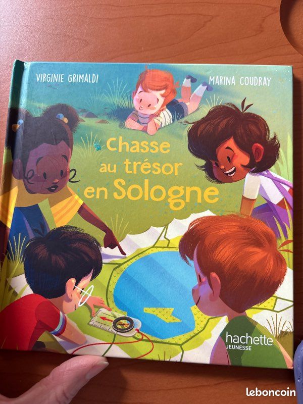 Chasse au trésor en Sologne. Virginie Grimaldi, Marina Coudray. Collection Merveilles de France. Édition Hachette, 2023. Dès 3 ans (image 1)
