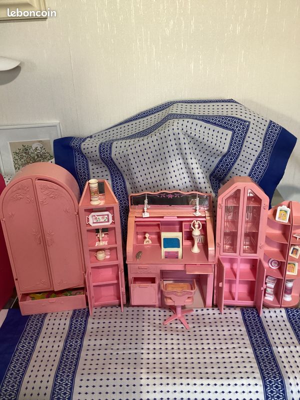Ensemble mobilier Barbie vintage (image 8)