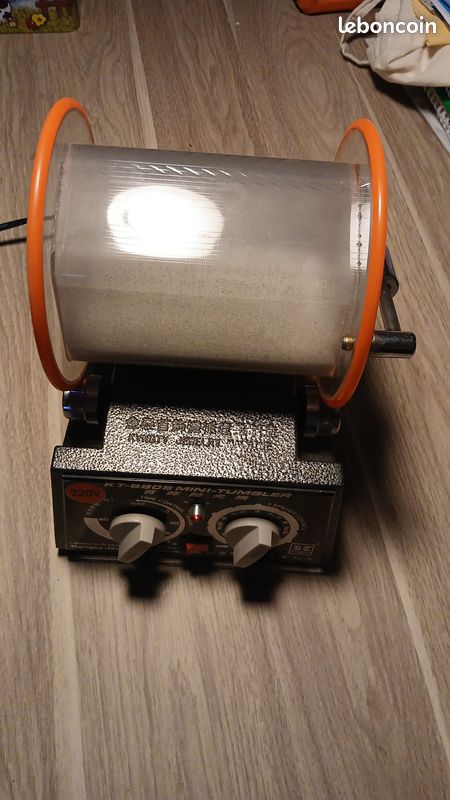 Tambour De Polissage 1,13 Kg-VEVOR-Kit De Polissage De Roche Pierre