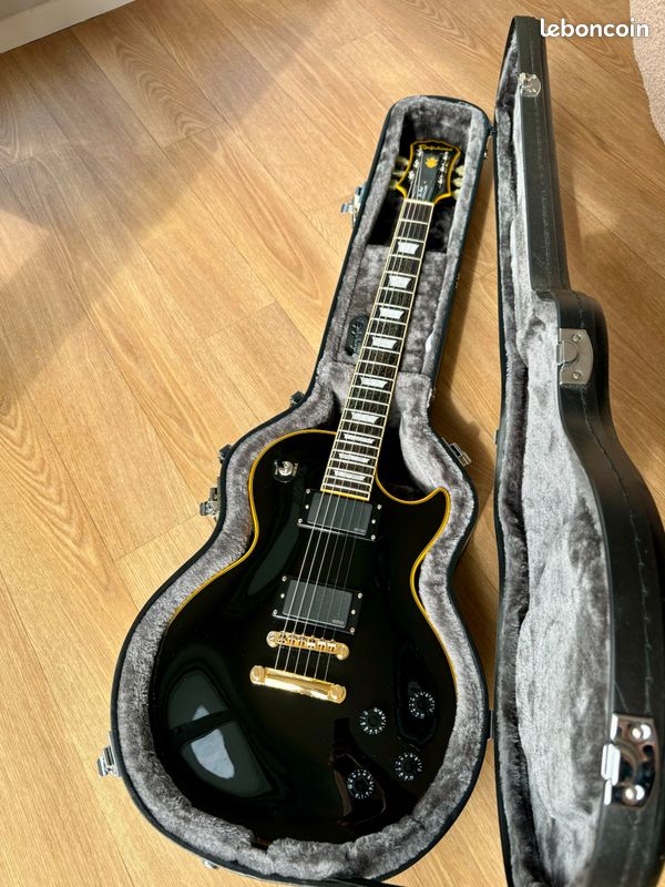 Epiphone Les Paul Custom Classic 2014 + EMG - Instruments de musique