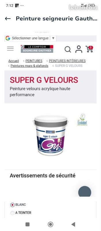 Super G Seigneurie