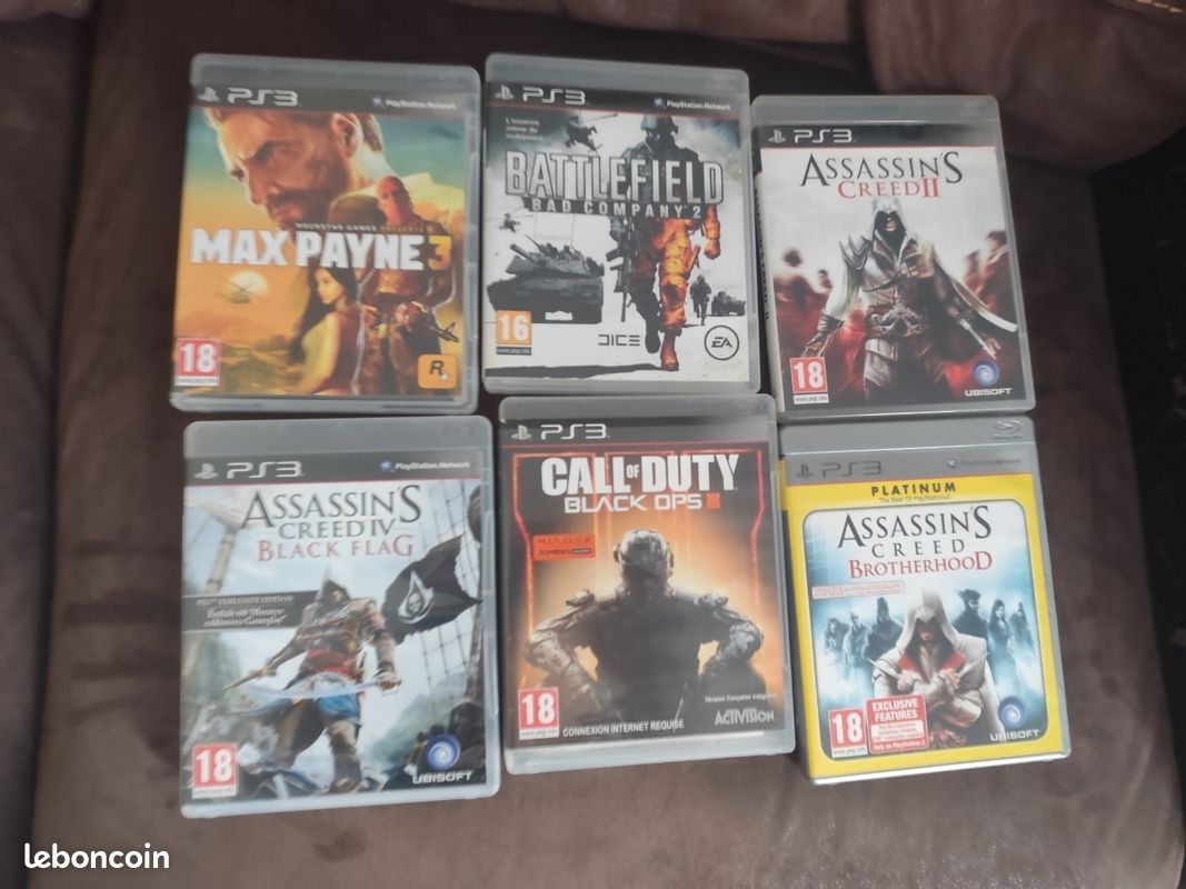 Lot num5 - jeux Sony PlayStation ps3 (image 1)