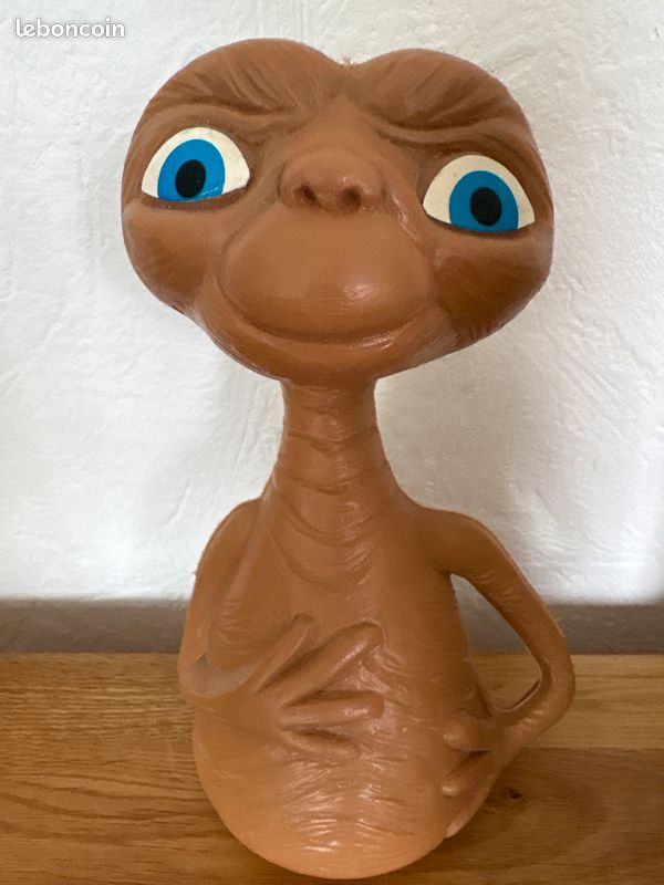 OLD RARE 1980S Et Extra Terrestrial Rubber Figurine Steven Spielberg