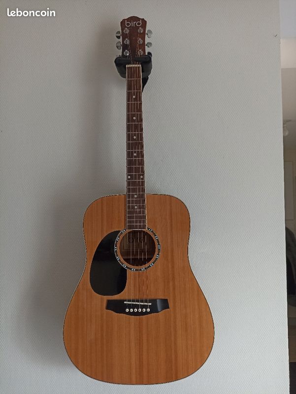 Guitare folk gaucher (image 1)