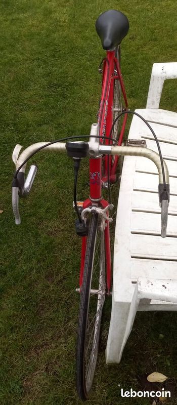 P Vintage Cadre Frame Course Road Chrono 56 X 56 Vélo Rouge Somec