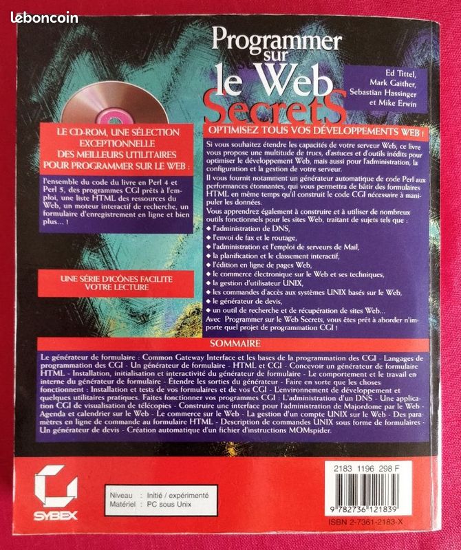 Livre en français sur la programmation sur le Web (image 2)
