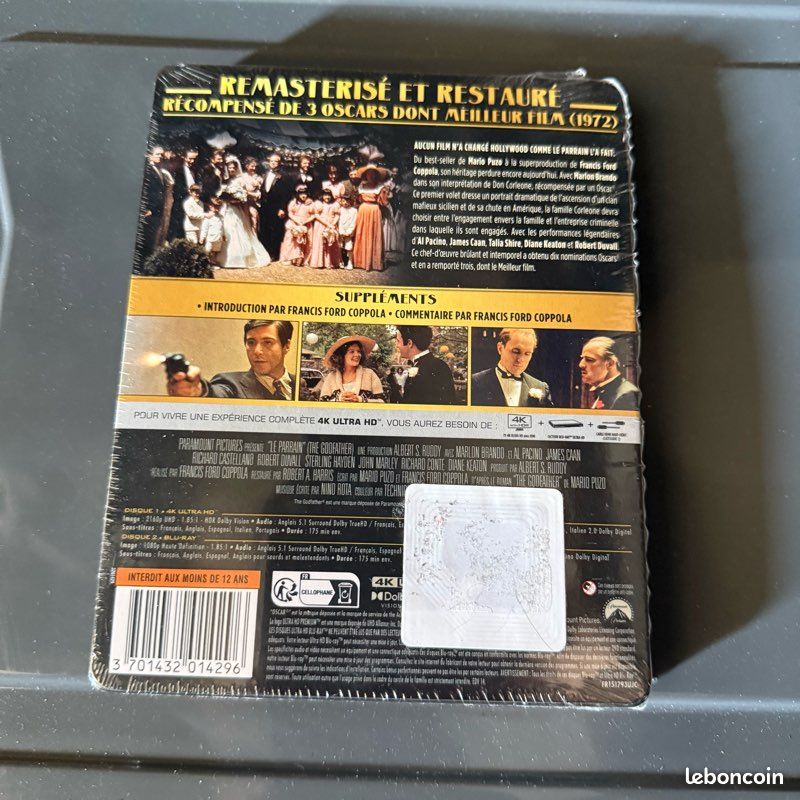 La Parrain 1 - Steelbook 4K (image 2)