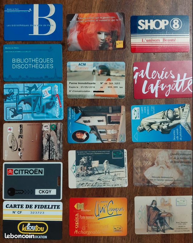 Carte De Fidélité Vintage 'Temps Futur' - BD Chaland - Occasion
