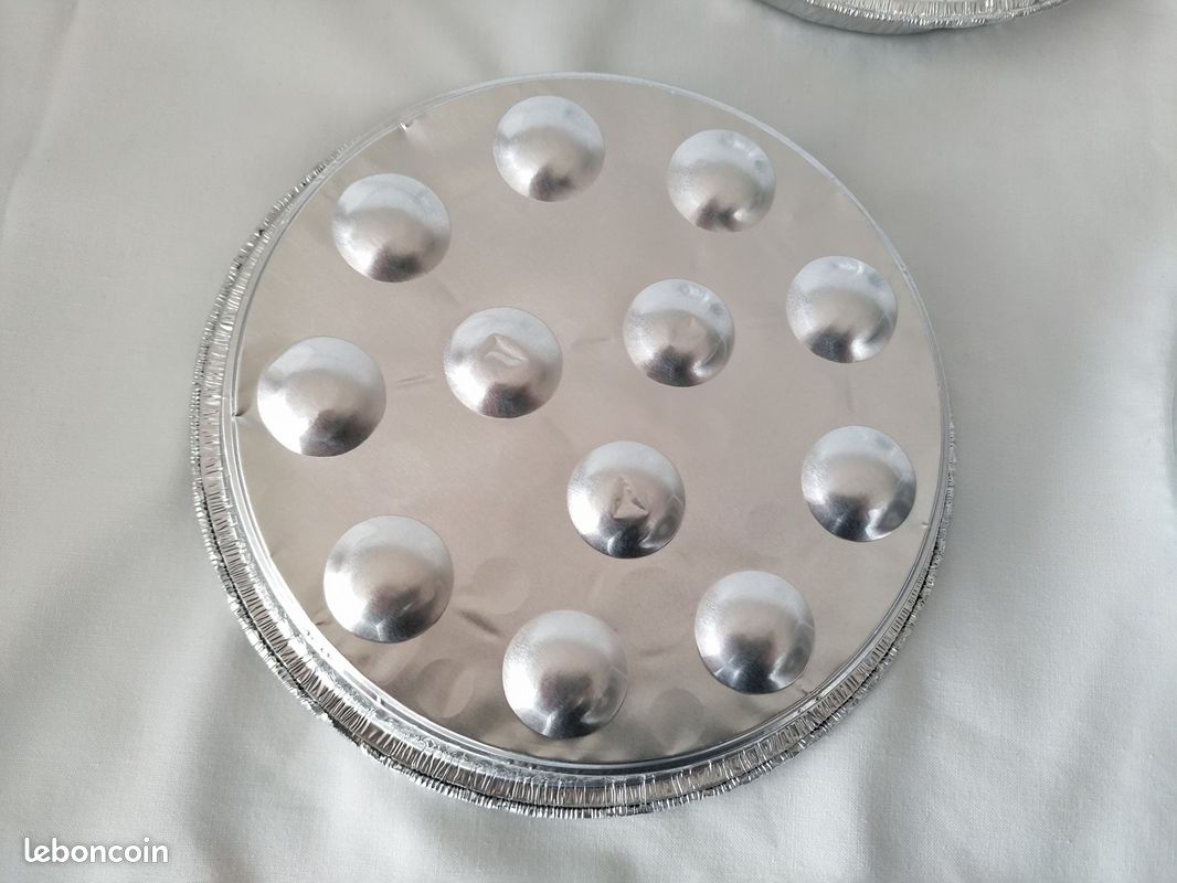 8 barquettes neuves escargots et coquillages (image 4)