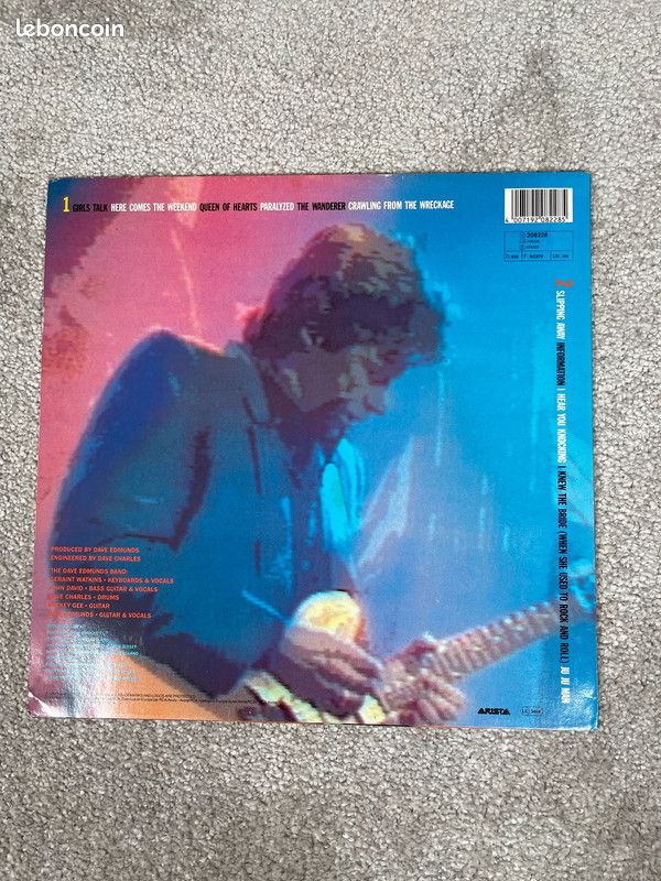 The Dave Edmunds Band Live vinyle 33 tours Rock 🎼 (image 2)