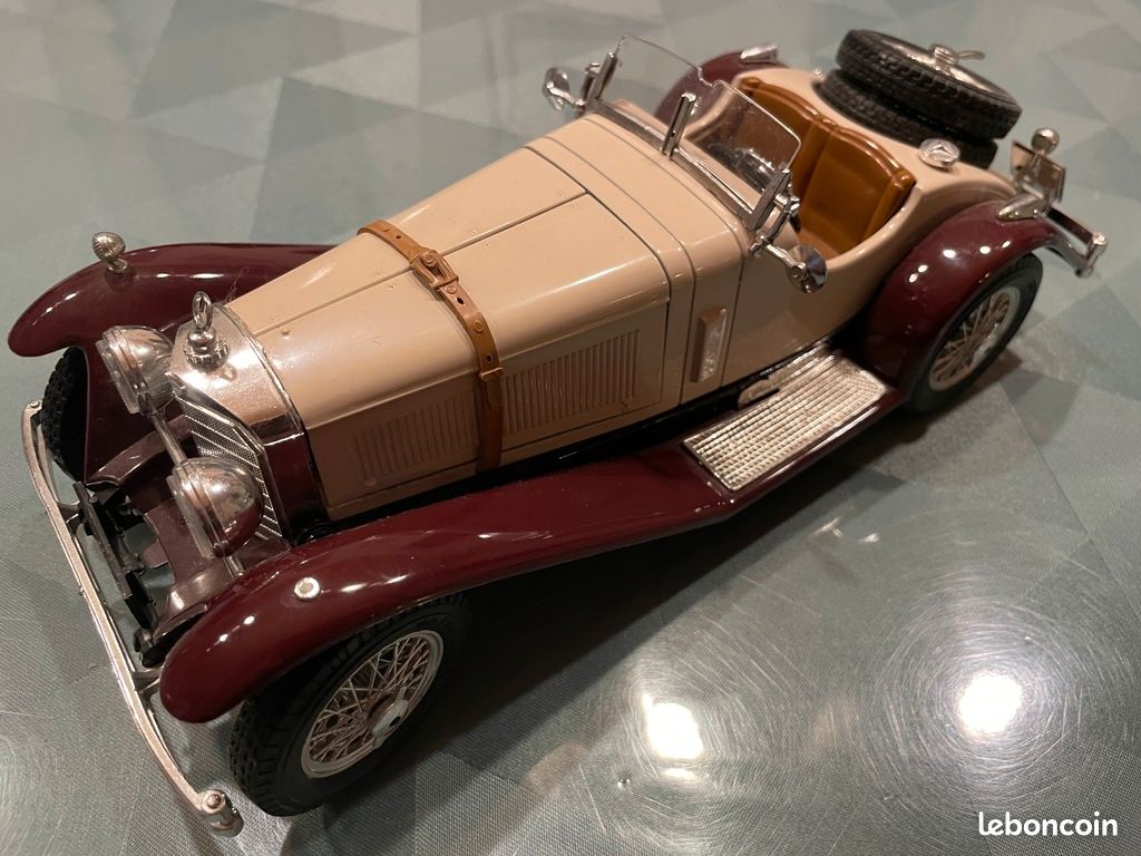 Modèle réduit Bburago 1/18 - Mercedes Benz SSK 1928 (image 1)