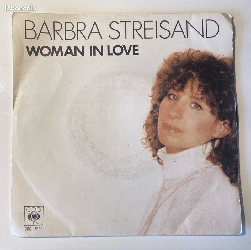VINYLE 45 Tours BARBARA STREISAND 1980 (image 1)