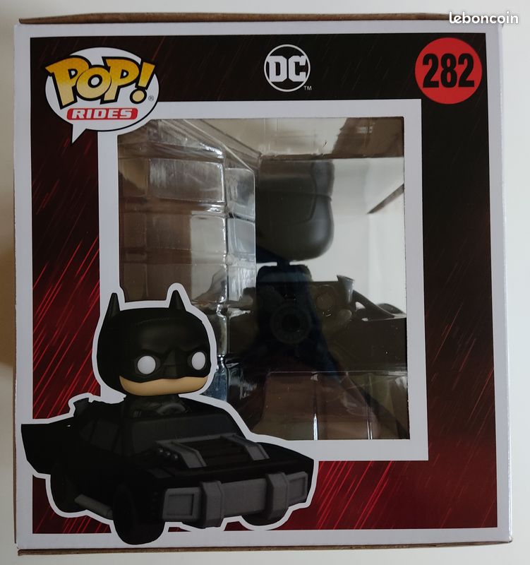 Funko Pop Rides Batman 80 Ans - Batmobile 1950 - Figurine Neuve