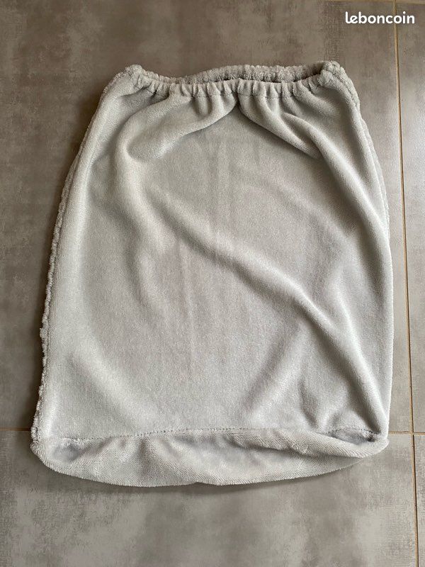 Sac à linge 47X55cm gris (image 3)