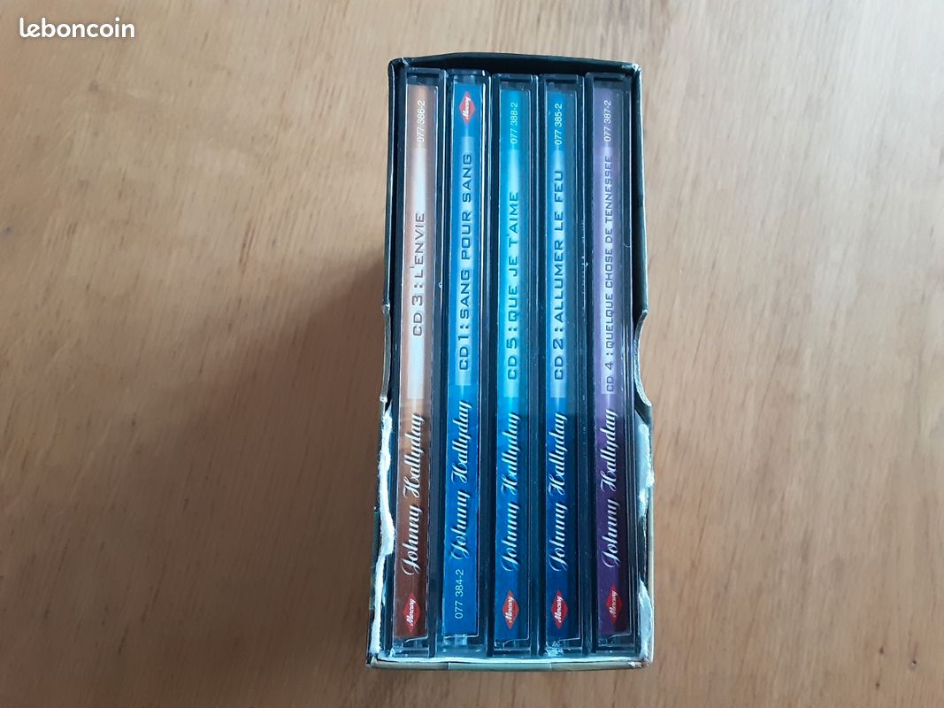 5 cd Johnny Hallyday (image 7)