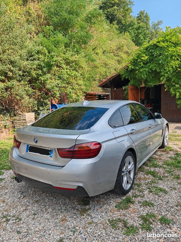 Bmw serie 4 420D Gran coupe pack M 190 cv B47 camera 360, toit ouvrant etc.. (image 2)