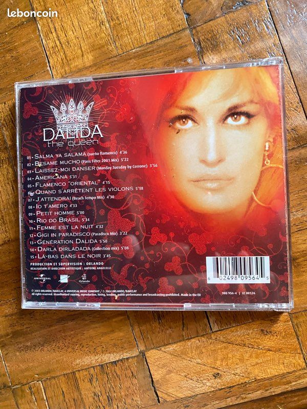Cd Dalida the queen (image 2)
