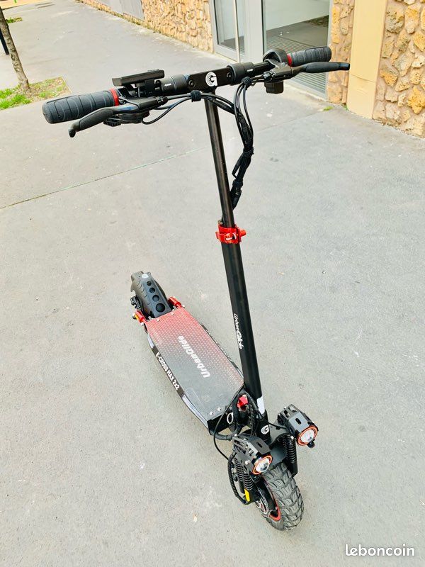 Trottinette électrique urbanglide ecross max 2 x 2 avec deux moteurs (image 9)