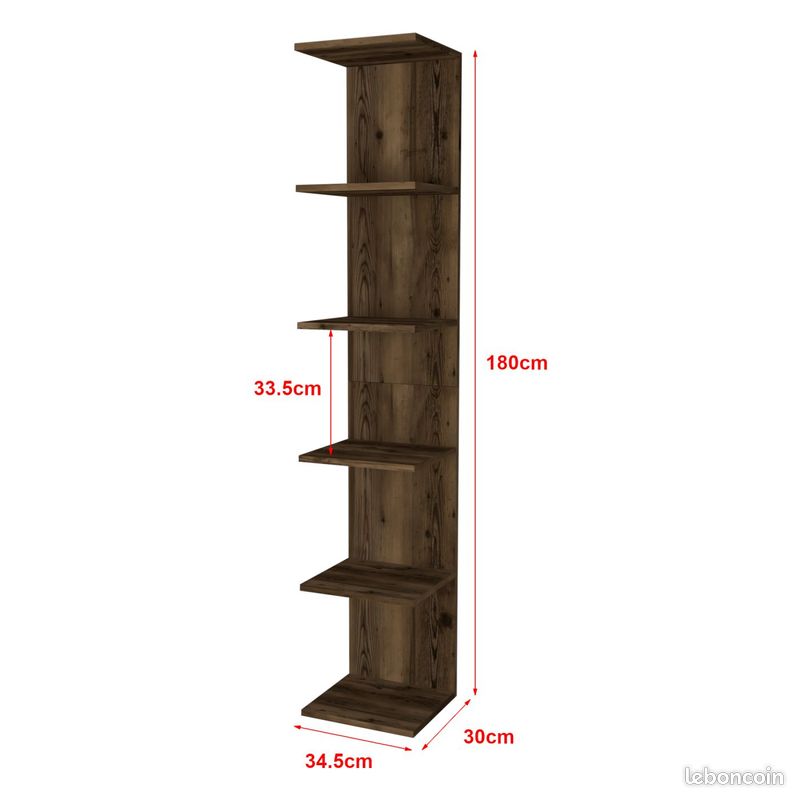 Étagère pour meuble de toilette blanc 87,5 x 18 x 98 cm | Maisons du Monde