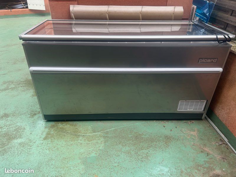 Congélateur bahut coffre 615 litre vitrée grande capacité (image 2)