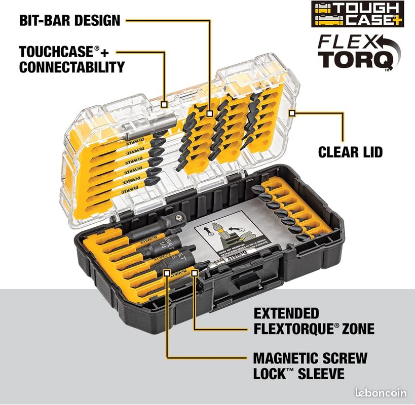 Kit d'accessoires à angle droit Dewalt (image 4)