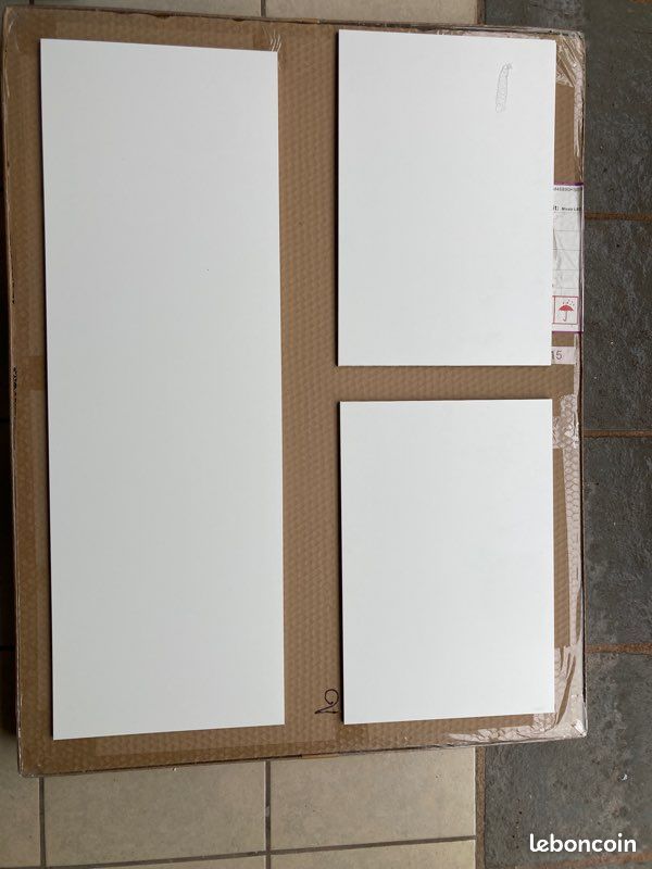 Faïence blanche 30x90 (image 1)