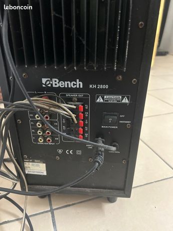 Caisson BENCH (KH 2800) (Musique) • EUR 20,00 - FR